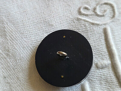 Elégant bouton ancien avec ornement laiton collection moderniste 2,3 cm G17E