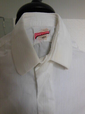 Chemise ancienne vintage enfant rayé retro manche garçon B7