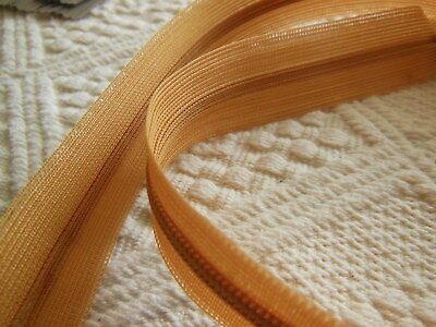 Fermeture éclair 50 cm camel invisible non- séparable A 57 couture robe