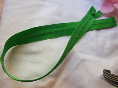 Fermeture éclair 50 cm vert verte non- séparable A 39 idéale robe