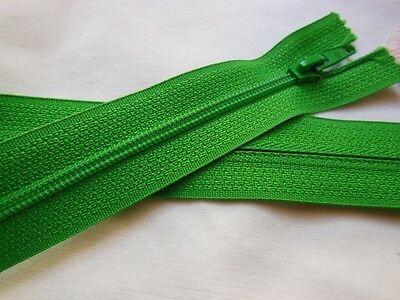 Fermeture éclair 50 cm vert verte non- séparable A 39 idéale robe