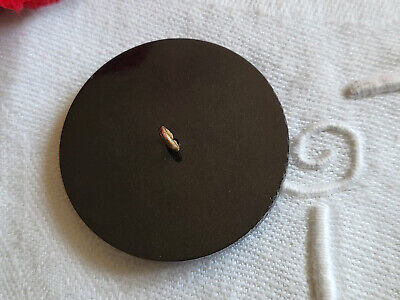 Gros bouton ancien avec ornement laiton collection moderniste 3,5 cm G17J