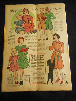 Le petit echo de la mode 1948 n°6 a tables les touts petits notes d'élégance