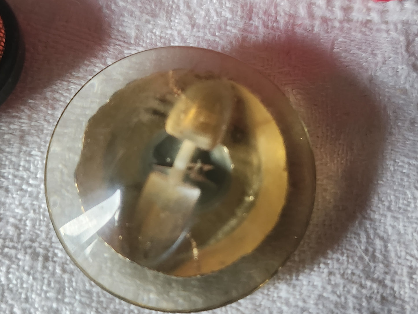 Collection gros bouton vintage inclusion pied 3,3 cm D4R