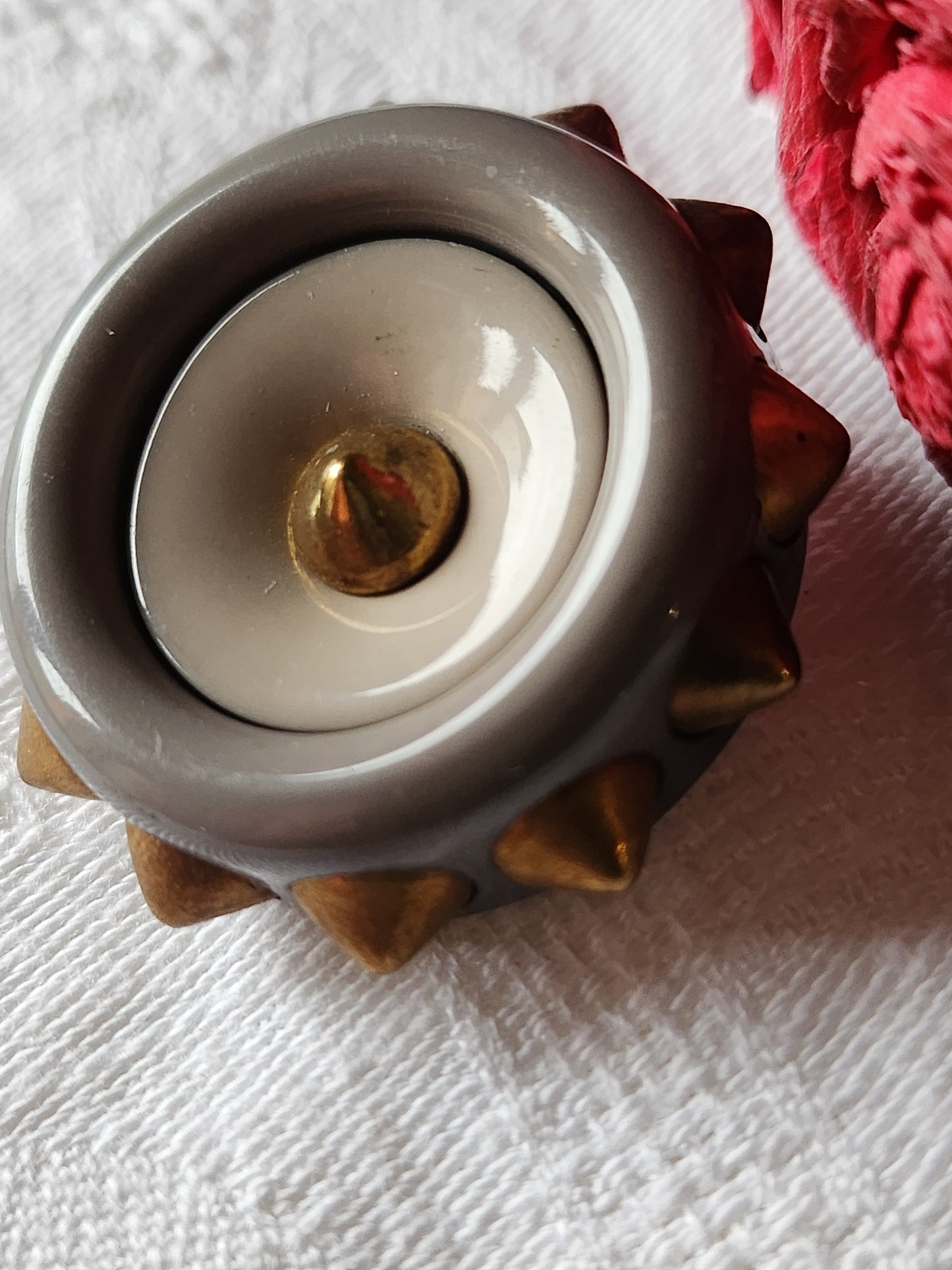 Gros bouton vintage original pique collection parurier 3,8 cm ref 7073