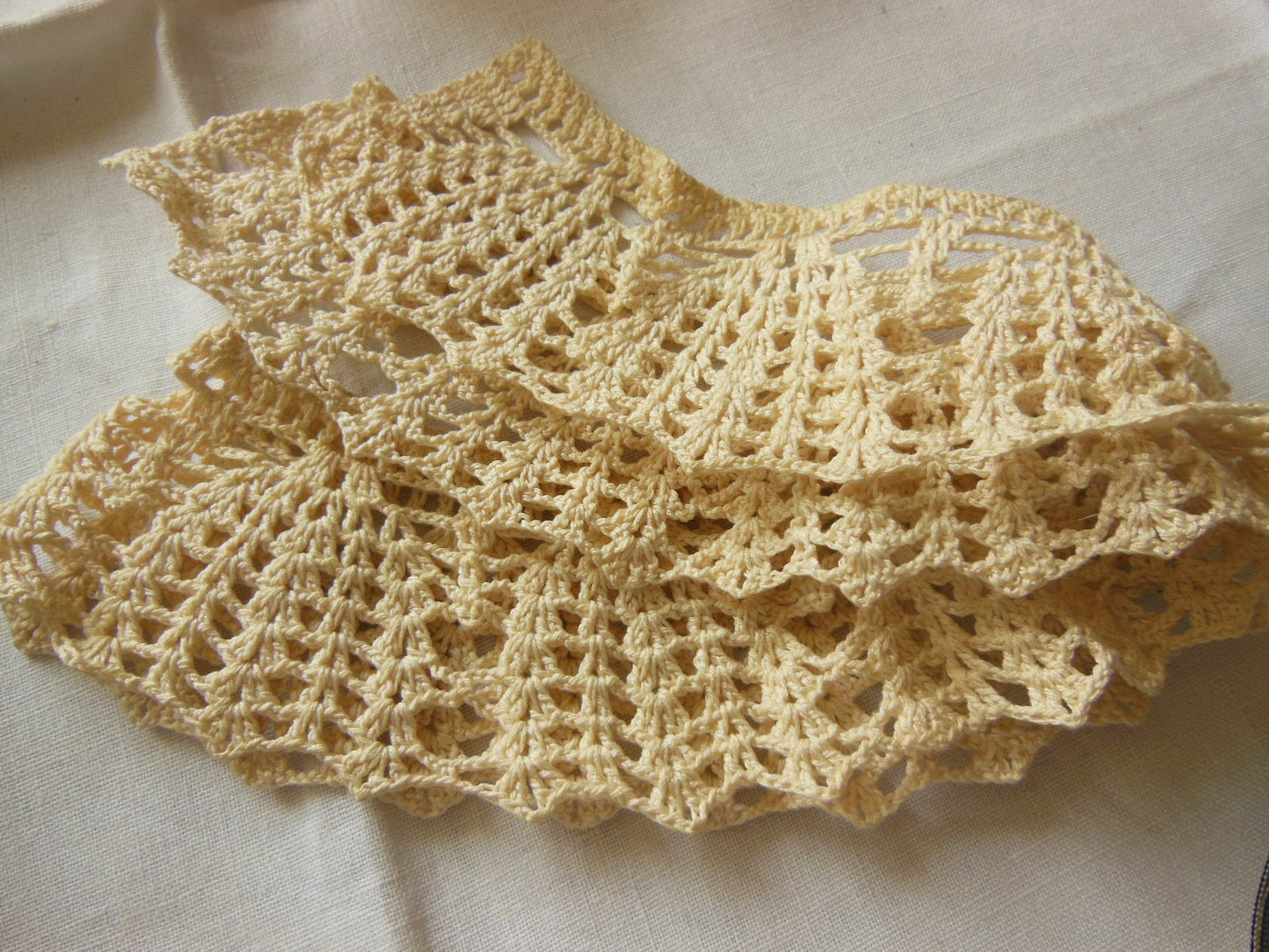 Col ancien au crochet pour adulte large costume théâtre T15-39
