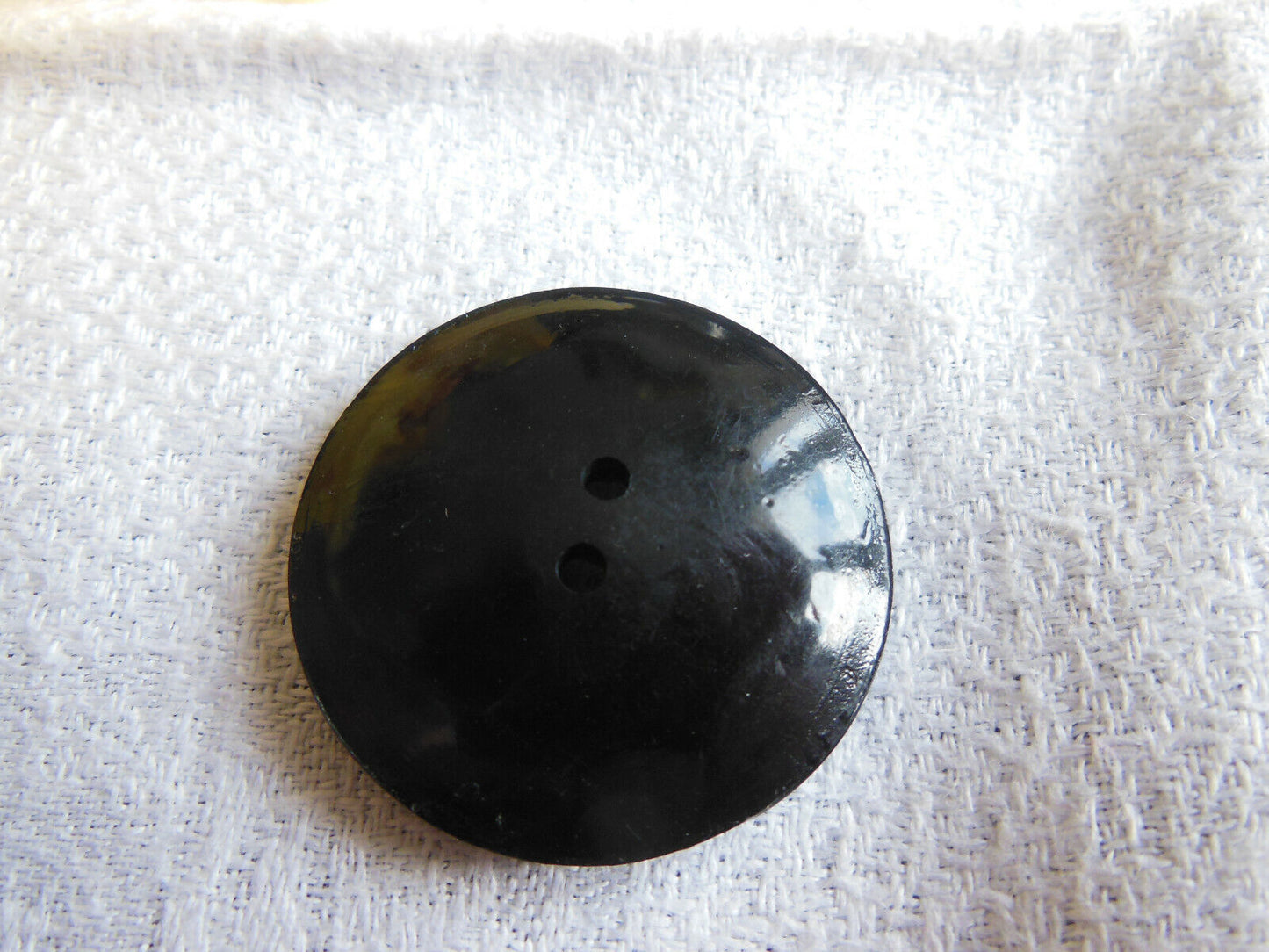 Original bouton ancien effet coup de pinceau 3,4 cm collection noir gris D14H