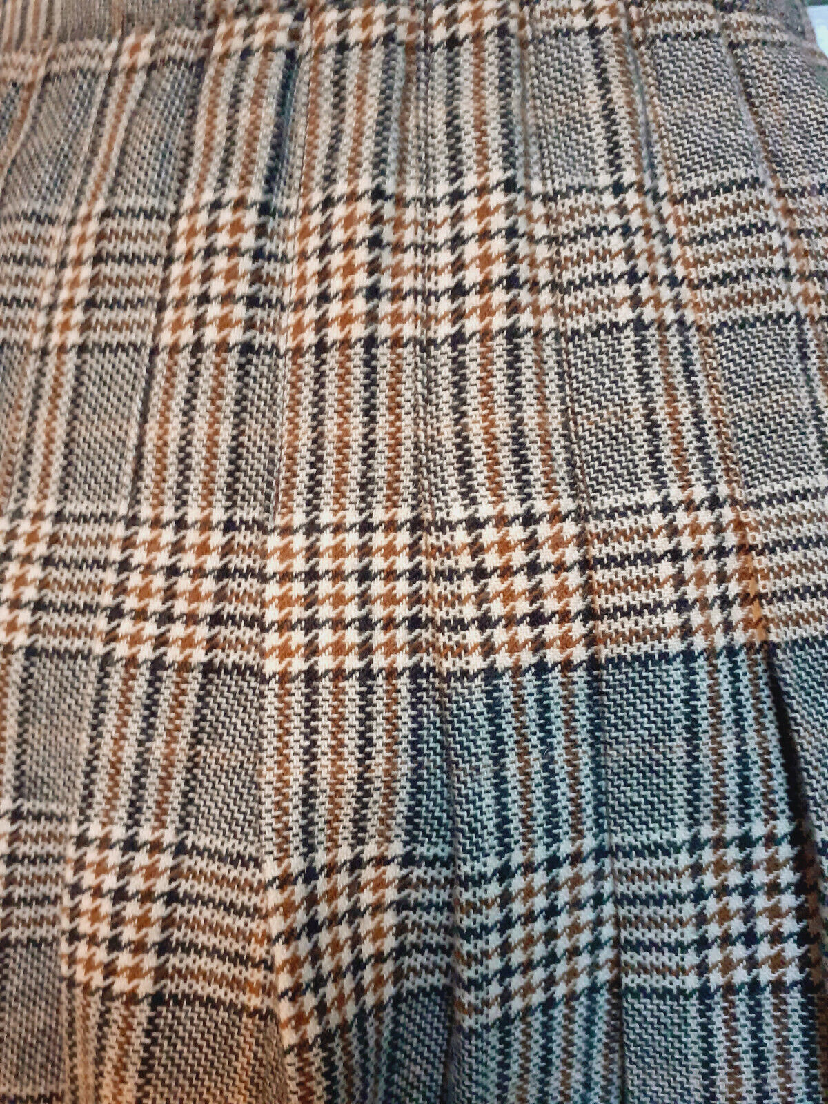 Pur vintage ancienne jupe style écossaise courte indémodable taille 36? B7