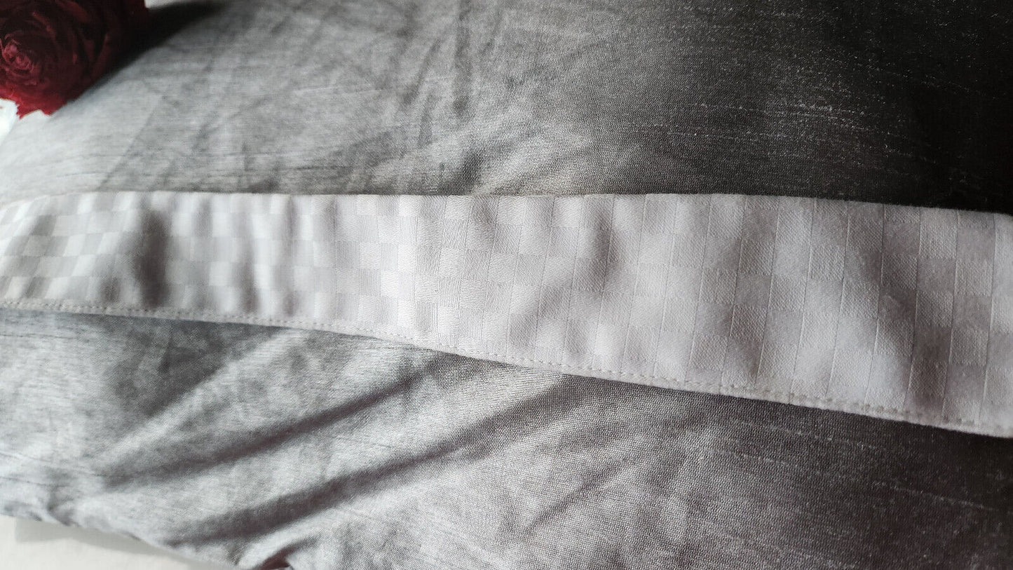 Joli col ancien chemise damassé blanc 38 vintage amovible B7-22