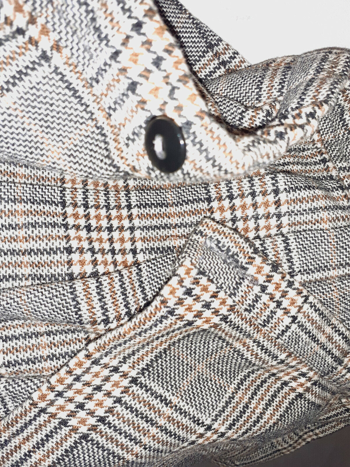 Pur vintage ancienne jupe style écossaise courte indémodable taille 36? B7