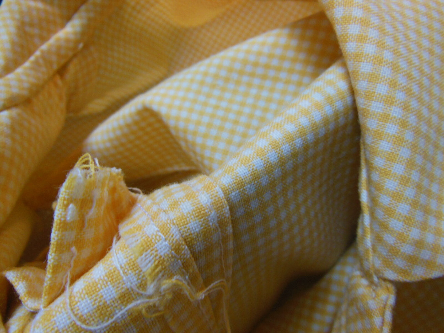 Pur vintage robe ancienne vichy jaune inspi sportwear ref PORT