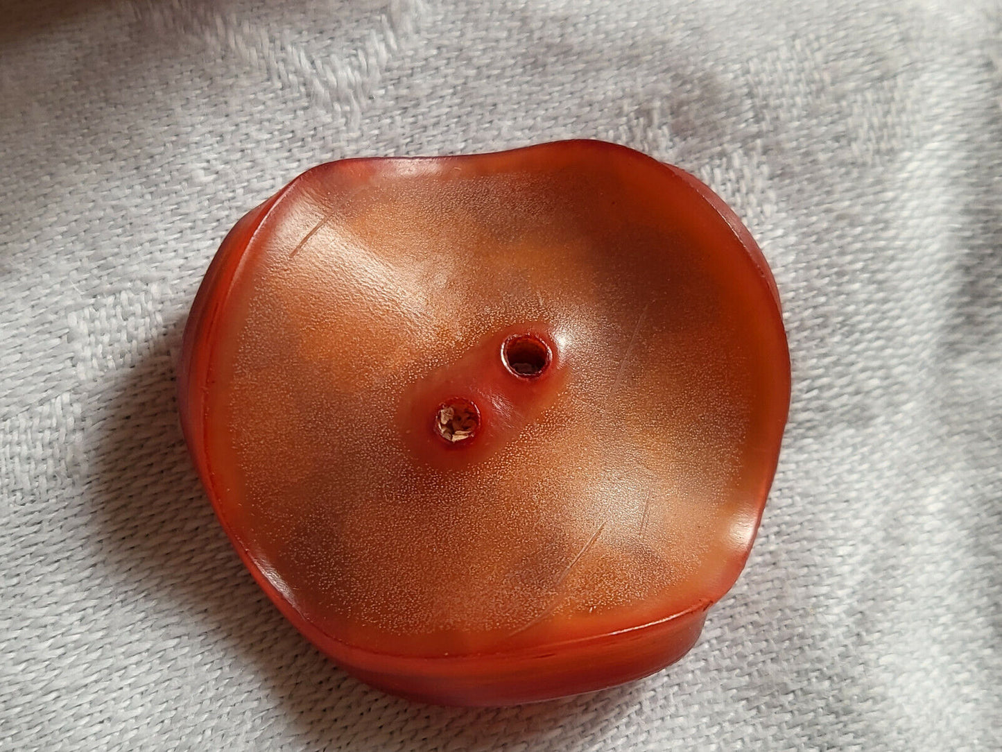 Collection original bouton ancien rouge au maximum 3 cm D5G