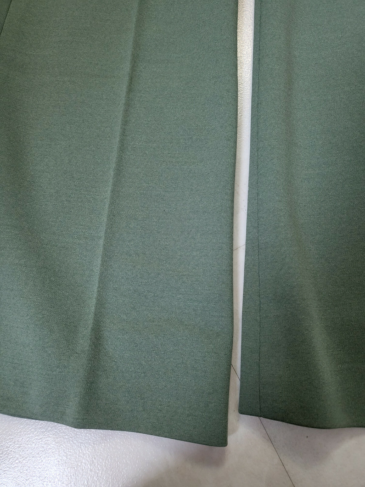 Pur vintage pantalon pattes d'eph vert taille 36 B4