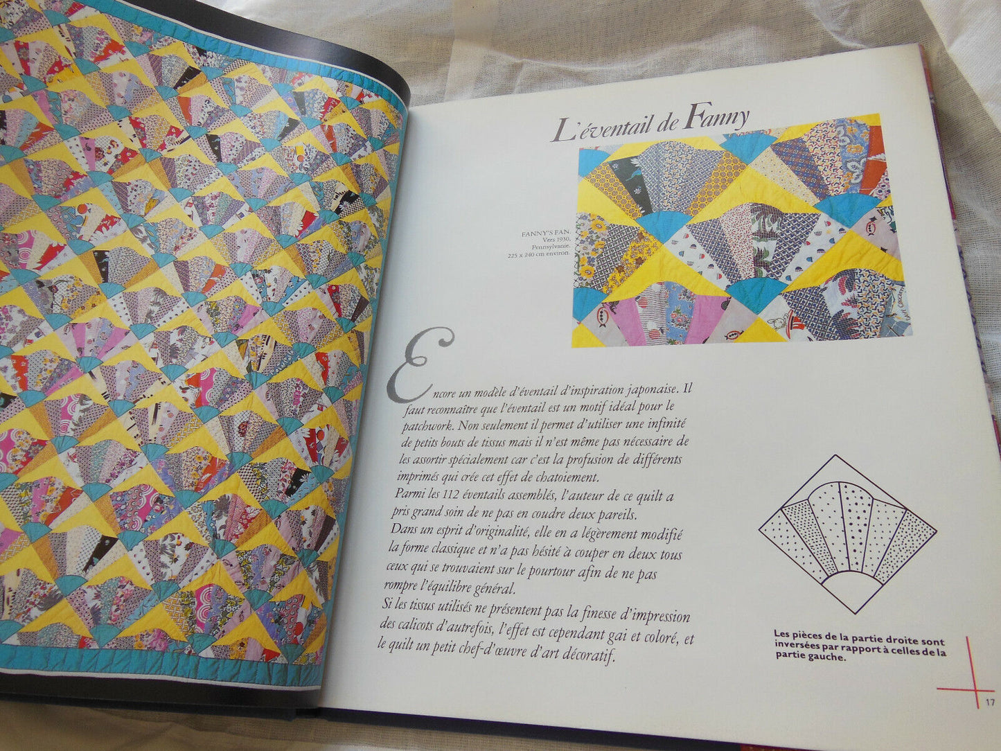 le livre des PATCHWORKS modes et travaux technique modele l'art