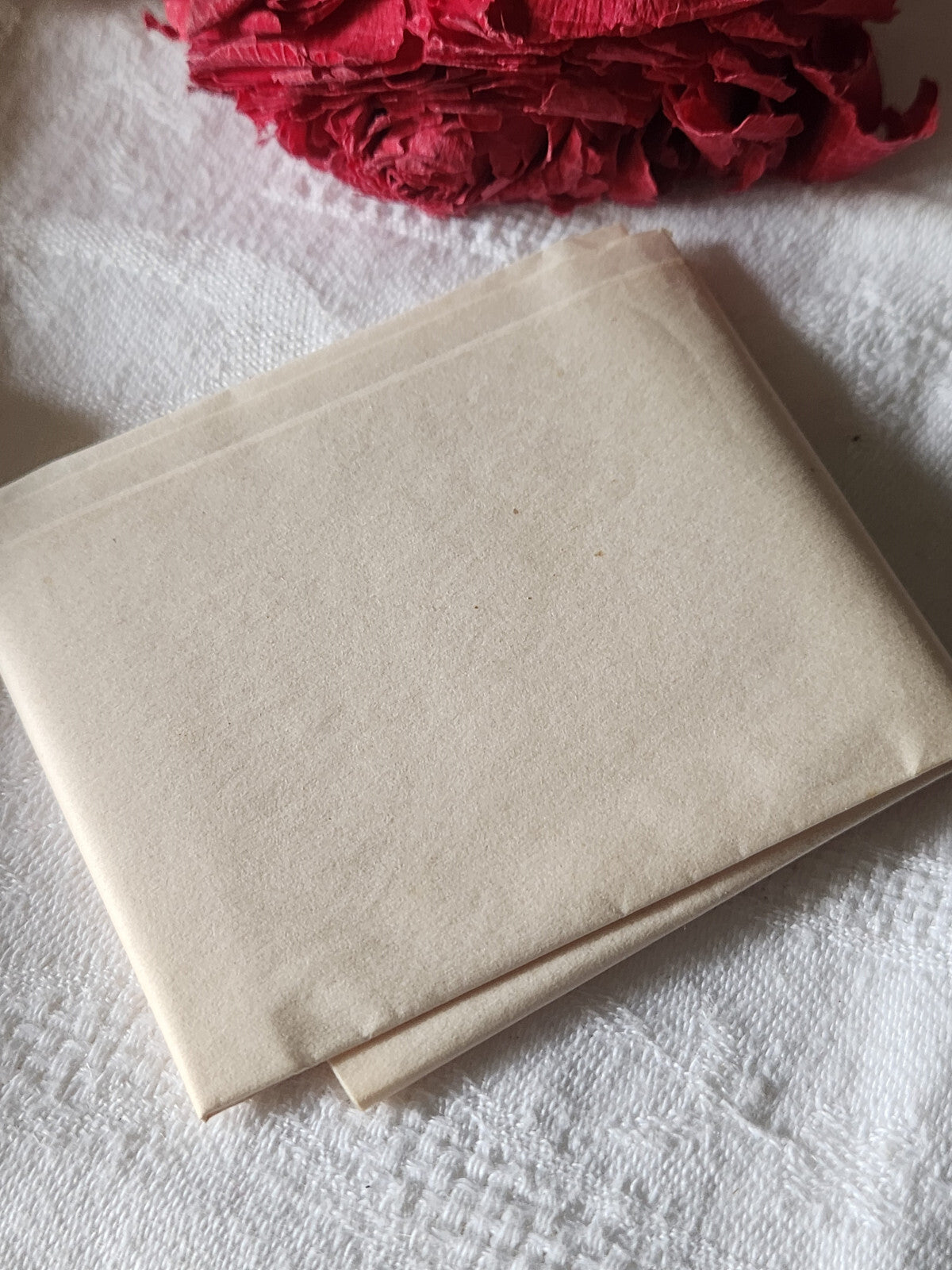 Mercerie vintage collection papier parchemin stoppage T1