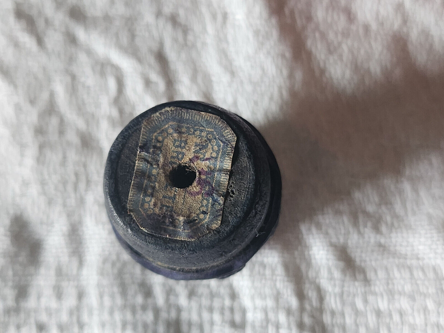 Tampon ancien frise pour rouleau à festonner festonneur broderie création N°34