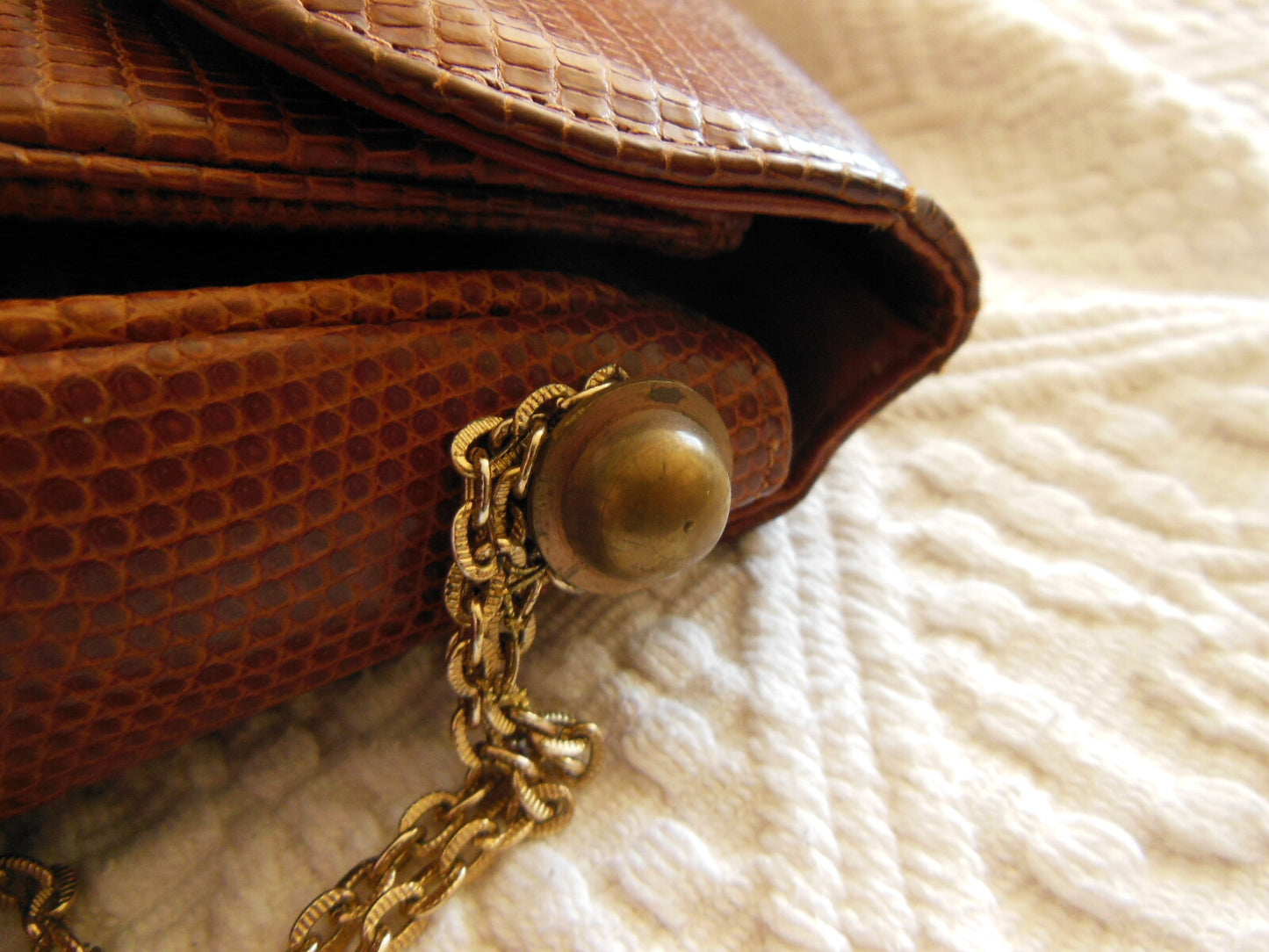 Ancien sac marron bandoulière collection vintage