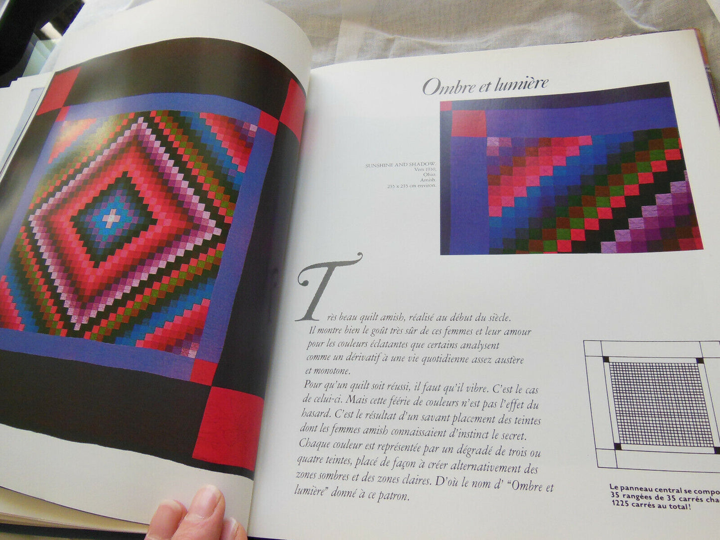 le livre des PATCHWORKS modes et travaux technique modele l'art