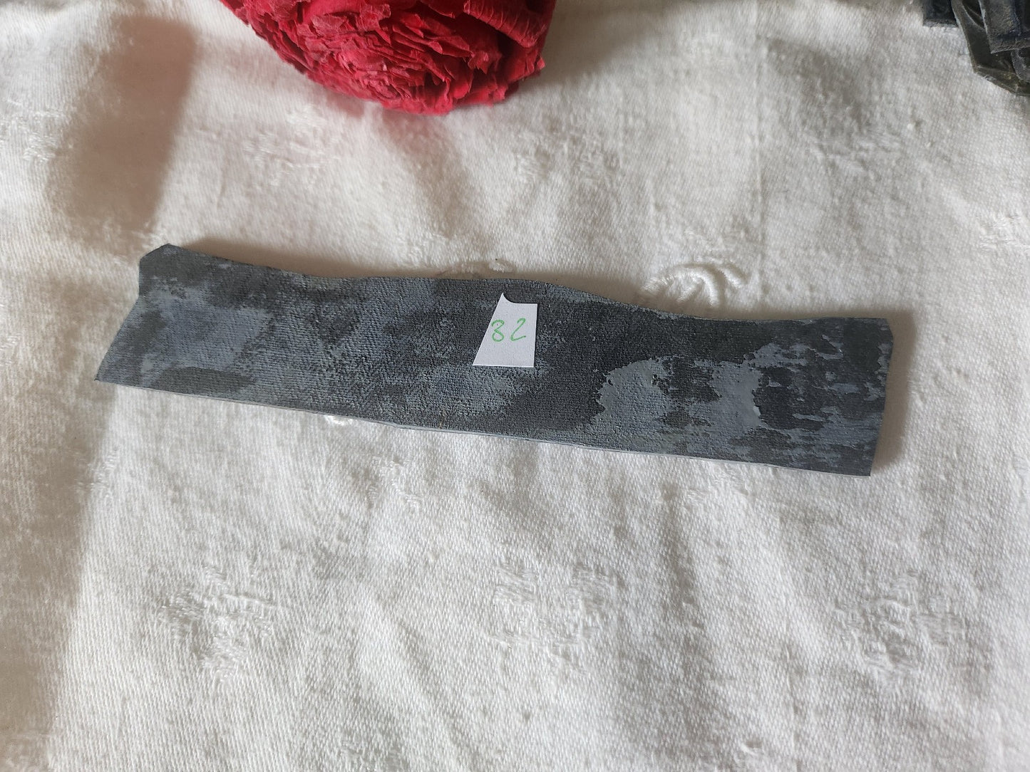 Tampon ancien sans support frise broderie collection oeufs poussin n°32-2