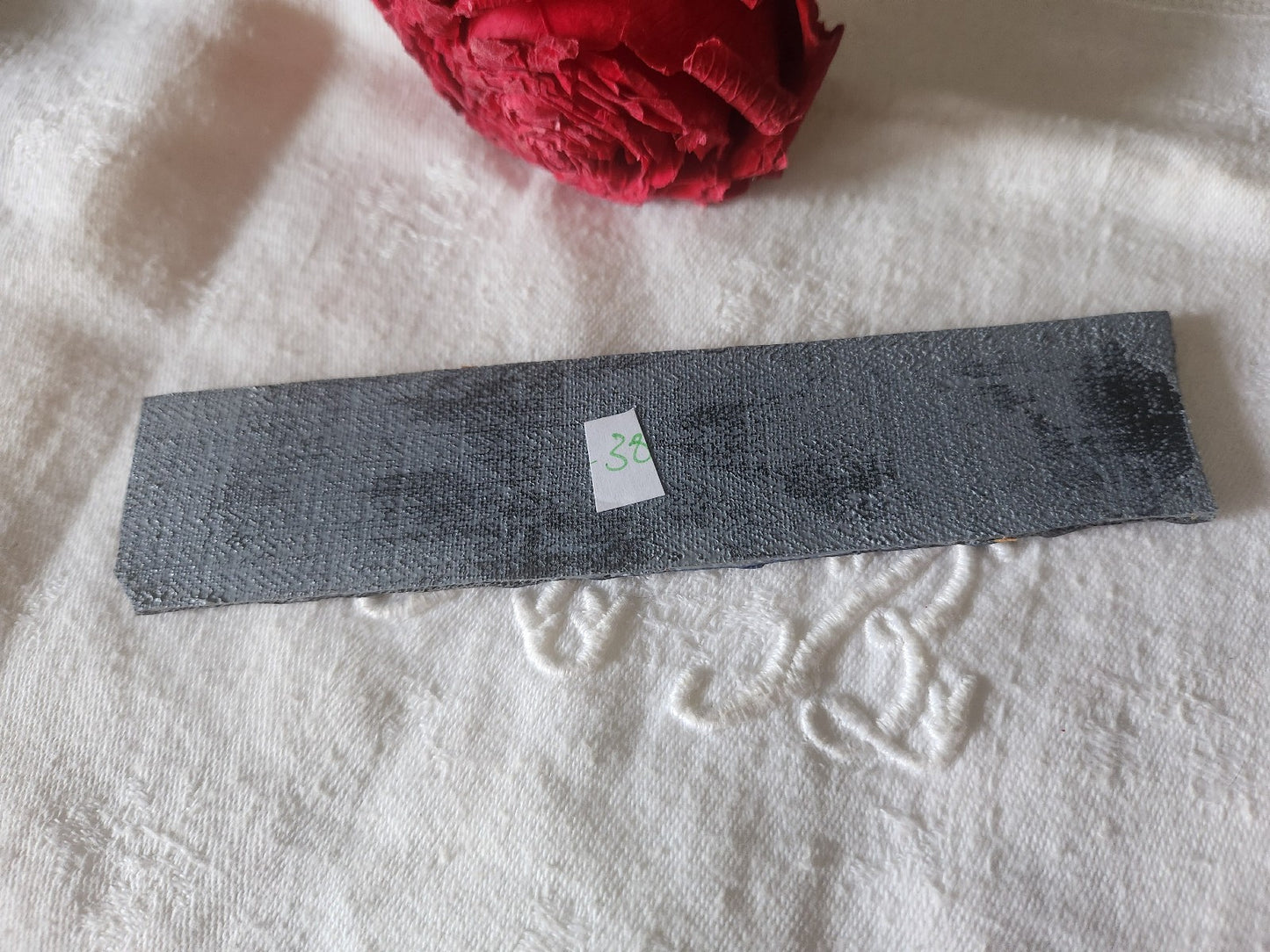 Tampon ancien sans support frise broderie collection lampion 14 juillet n°38-2