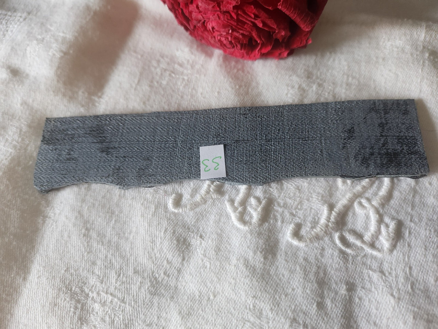 Tampon ancien sans support frise broderie collection bal danse fete n°33-2