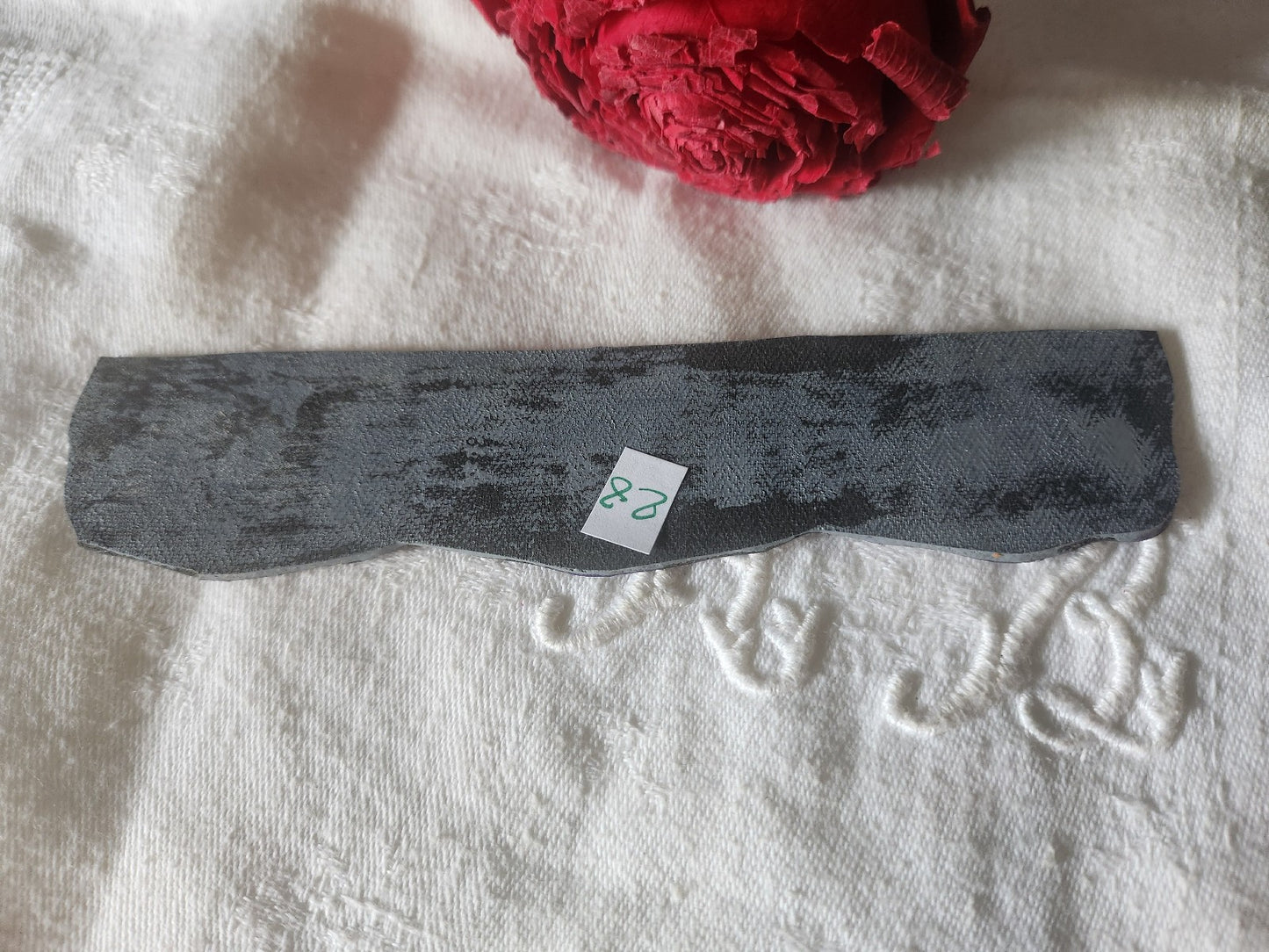Tampon ancien sans support frise broderie collection nid oeuf n°28-2