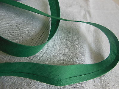 Biais vintage ruban bordure vert 5 mètres sur 1,5  cm