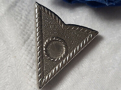 Duo ornements anciens à visser argenté triangle lourd Duo ornements anciens G19D