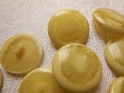 Lot 8 boutons beige camaïeu transparent ombré  pied diamètre 2,2 cm ref 266