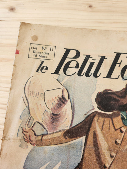 Le petit echo de la mode 1941 n°11 modes pour enfants revue mode française