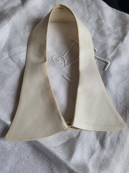 Col ancien rigide faux col amidonné "modèle "Johny" B1