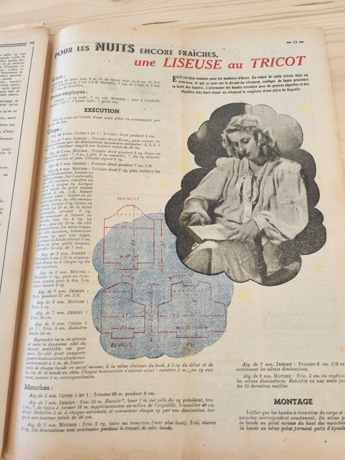 Le petit echo de la mode 1948 n°6 a tables les touts petits  notes d'élégance
