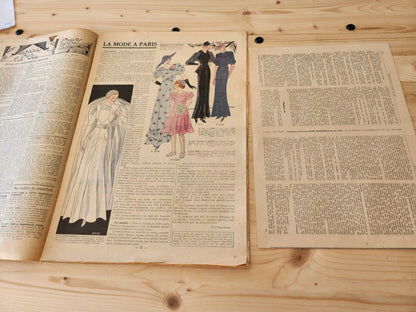 La mode française journal 28 avril 1935 n°17 édition mariages d'été