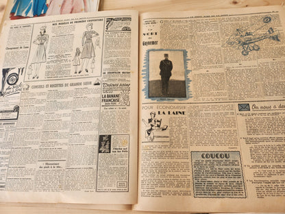 Le petit echo de la mode 1940 n°14 idées printanières revue mode française
