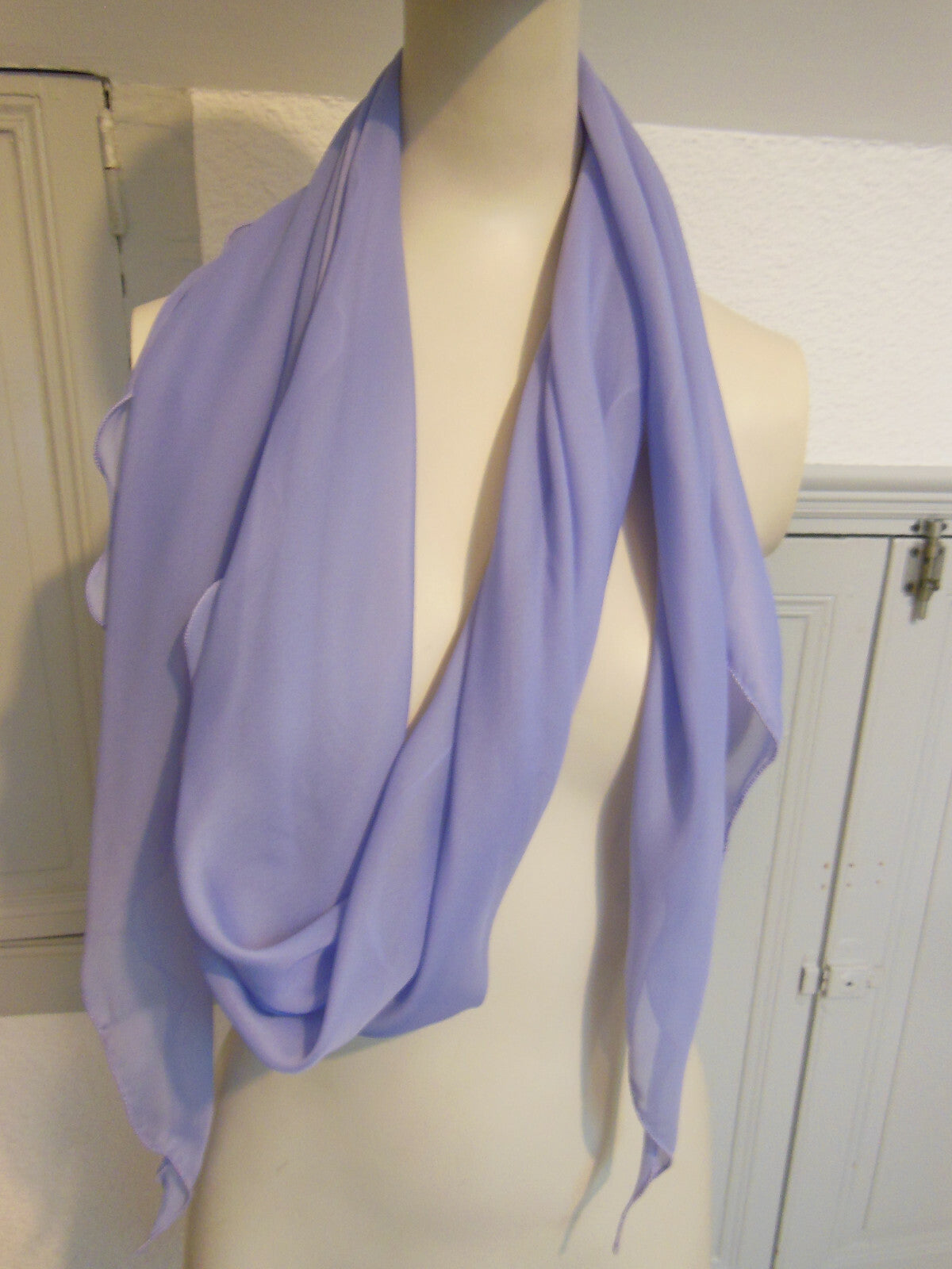 Pur vintage robe violette longue Catherine  Denailles sublime T36/38 Ref PORT
