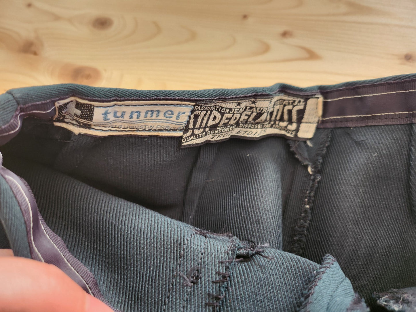 Ancienne veste pantalon chasse à courre petite taille femme reconstitution B5