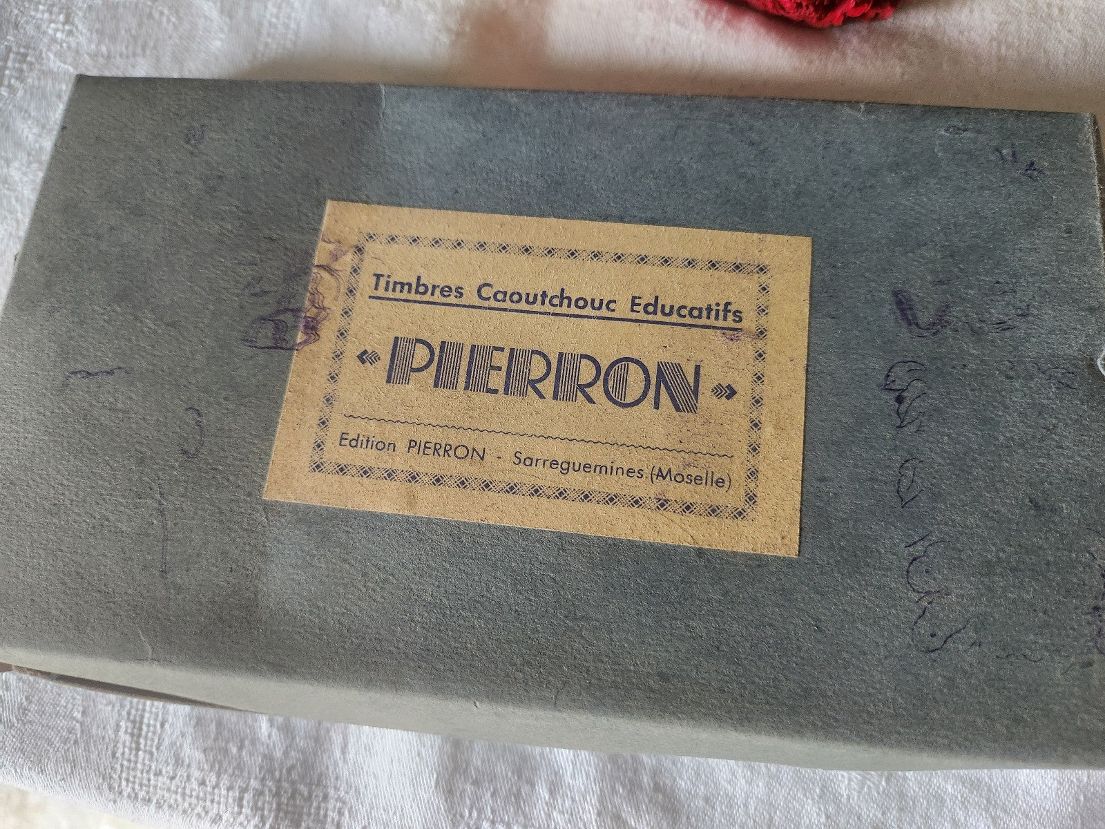 Lot 10 tampons vintage ecole collectionboite légumes