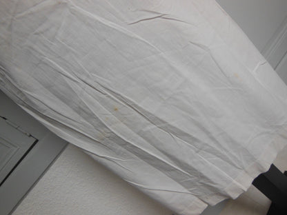 Chemise de nuit ancienne dentelle à nettoyer ou teindre B7