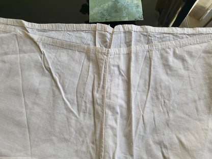 Ancienne culotte short nuit  panty broderie cordon à mettre   B1