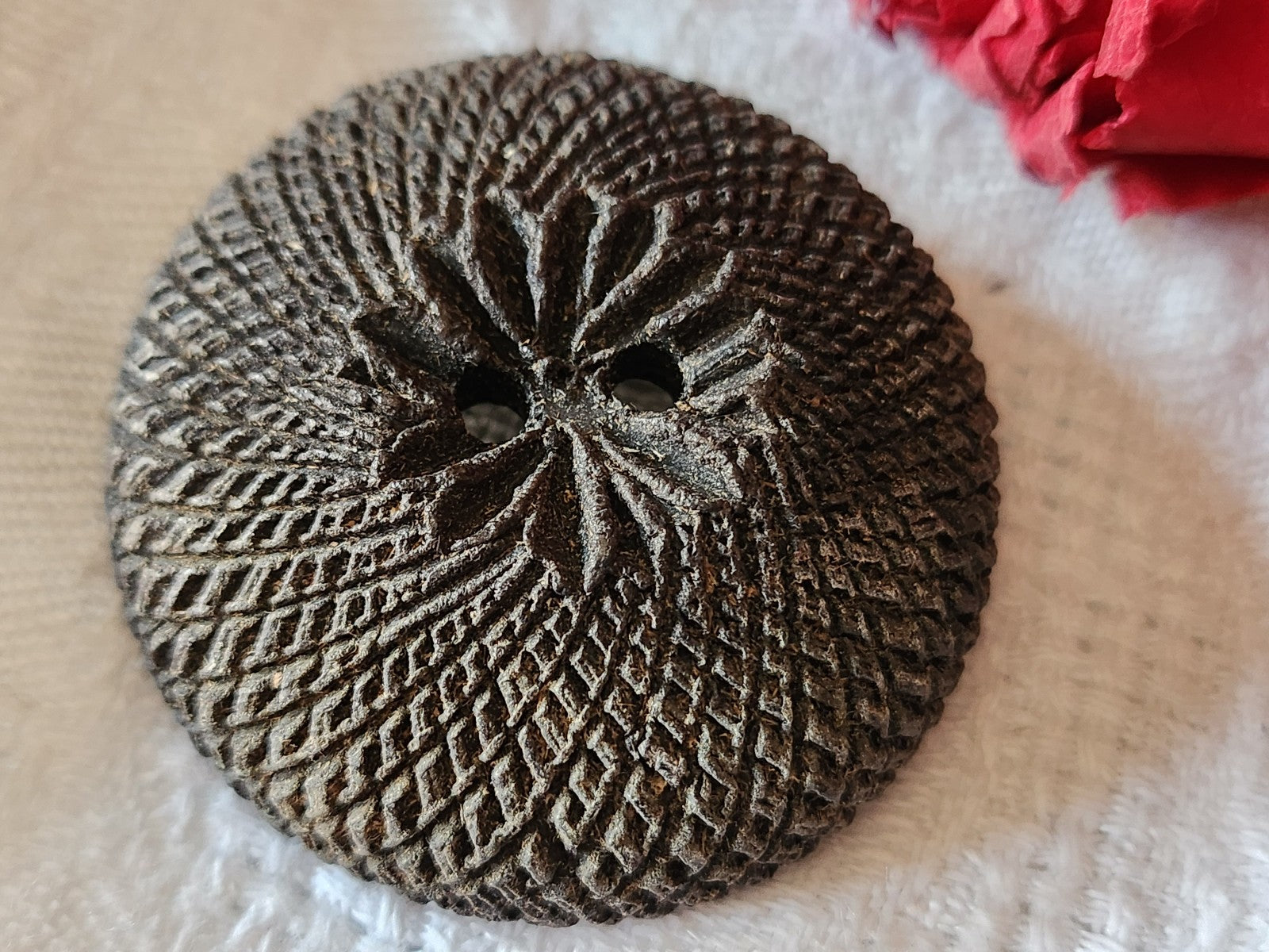 Collection énorme bouton  vintage 4 cm ou 40 mm XXL  lourd  ref 3156