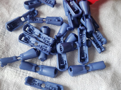 Lot 22 stop cordons bleu taille fermé: 1, 4 cm ouvert 3 cm année 90 ref 5710