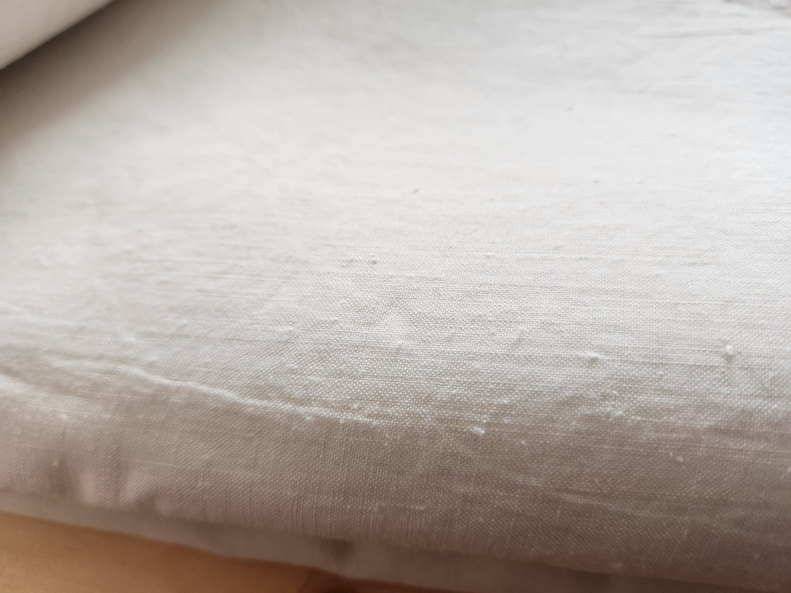 Ancien coupon de tissu  toile ancienne   235 sur 235 cm B8