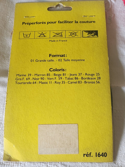coudes et genoux patches renforts protége vintage ancien jean Nigal
