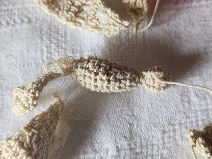Ancien papillon au crochet à reconstituer application creation T7