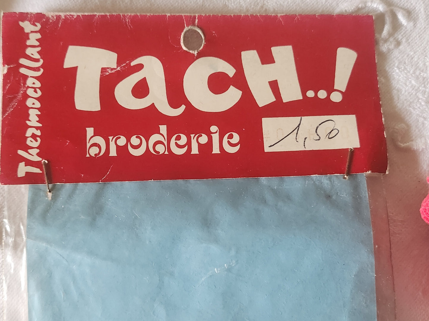 Ancien patch vintage thermocollant "yes" broderie customisation T14