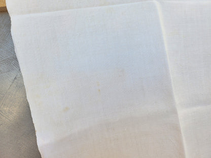 Ancien coupon de tissu toile épaisse 110 cm sur 167 cm B6