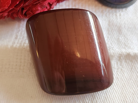Volumineux bouton ancien  veiné  collection 3,1  cm D7K