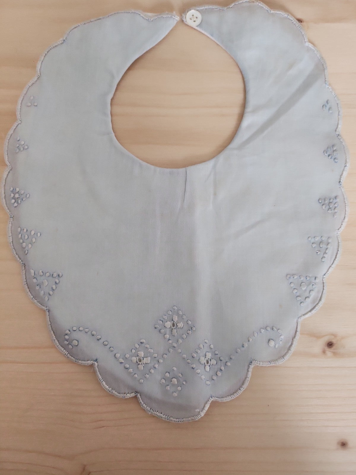 Lot 22 bavoirs anciens bebe poupée vintage à nettoyer B4
