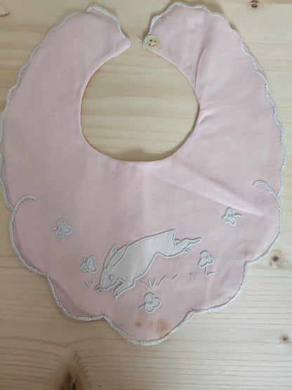 Lot 22 bavoirs anciens bebe poupée vintage à nettoyer B4