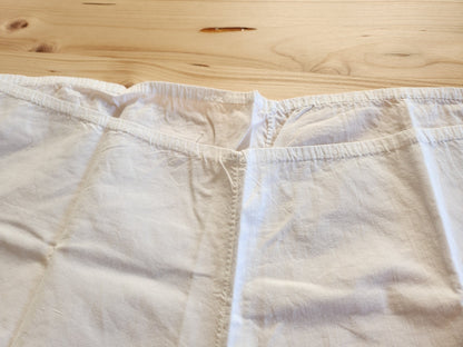 Culotte ancienne short nuit broderie monogramme SH  legere neuve B8